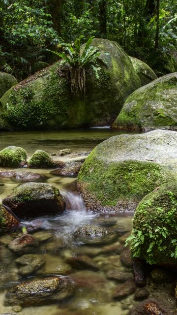 Image of a river and rocks